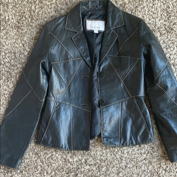 Real leather jacket - Picture 5 of 6